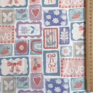 Bombažna tkanina Patchwork digital print