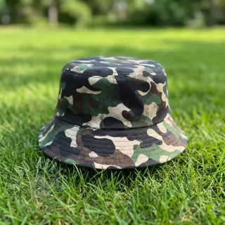 Bombažna tkanina Camouflage green digital print