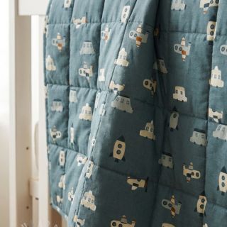 Bombažna tkanina Vehicles petrol