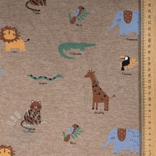 Jersey Safari melange taupe