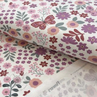 Prevešanka Flowers Azriel offwhite