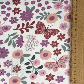 Prevešanka Flowers Azriel offwhite