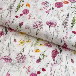 Bombažna tkanina VOILE Emily flowers digital print