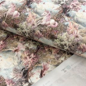 Kosmatena prevešanka Fairy tales digital print