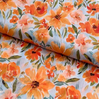 Bombažna tkanina VOILE Sarah flowers digital print