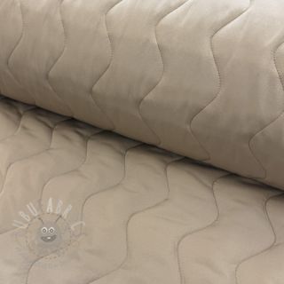 Prešita tkanina ZIG ZAG beige