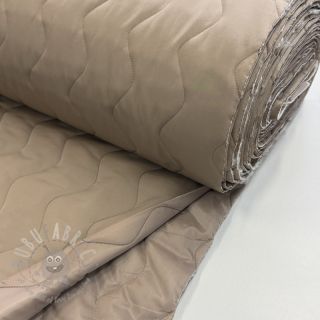 Prešita tkanina ZIG ZAG beige