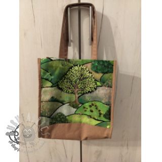 Dekorativno blago Forest hill pomlad digitalni tisk