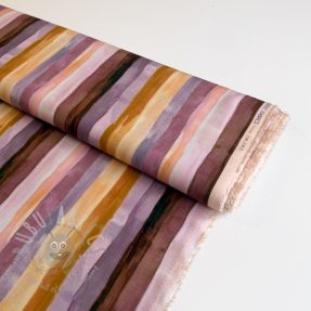 Viskoza RADIANCE Stripes lavender digital print
