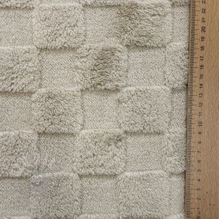 Fleece JACQUARD Check ecru