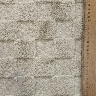 Fleece JACQUARD Check ecru