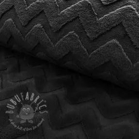 Fleece Abstract black