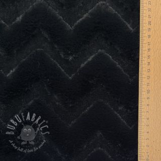 Fleece Abstract black