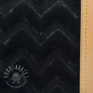 Fleece Abstract black