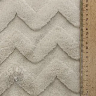 Fleece Abstract beige