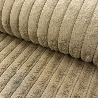 Umetno krzno Stripes Luxe beige