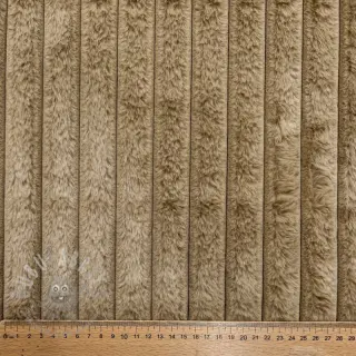 Umetno krzno Stripes Luxe beige