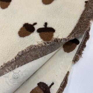 Plaščevina TEDDY JACQUARD Acorns