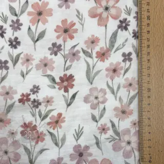 Dvoslojna gaza/muslin Flowers Jana digital print