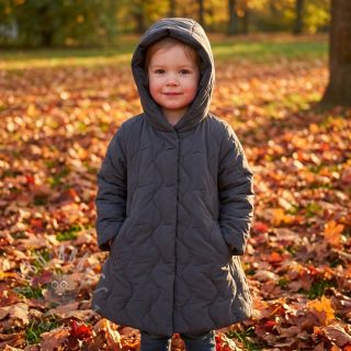 Prešita tkanina ZIG ZAG black