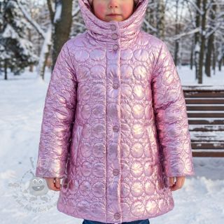 Prešita tkanina FOIL Apples