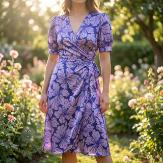 Viskoza RADIANCE Duna blue