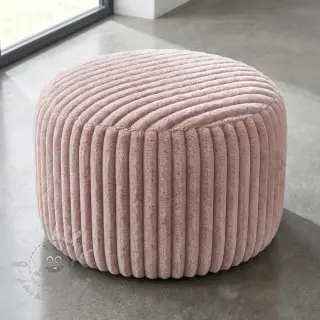 Umetno krzno Stripes Luxe old rose