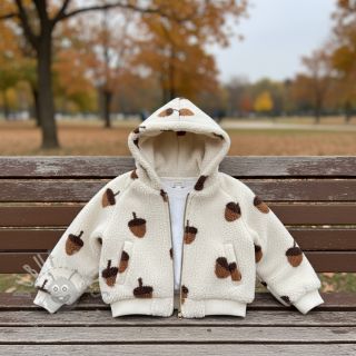 Plaščevina TEDDY JACQUARD Acorns