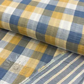 Dvoslojna gaza/muslin DOUBLE SIDED Summer Check