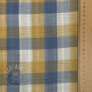 Dvoslojna gaza/muslin DOUBLE SIDED Summer Check