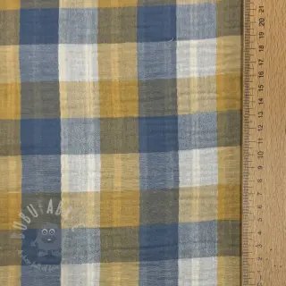 Dvoslojna gaza/muslin DOUBLE SIDED Summer Check