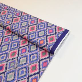 Viskoza RADIANCE Abstract purple digital print