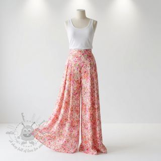 Viskoza SATIN Dots digital print