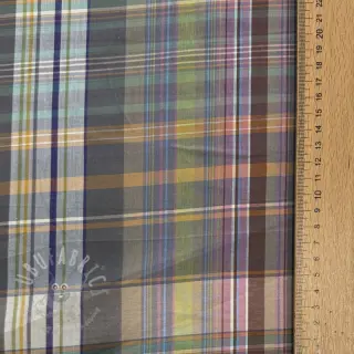 Bombažna tkanina YARN DYED Check Nina multi