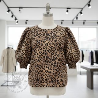 Bombažna tkanina VISCOSE Animal skin digital print