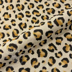 Dekorativno blago Linenlook premium Leopard Animal Print