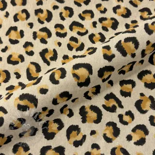 Dekorativno blago Linenlook premium Leopard Animal Print