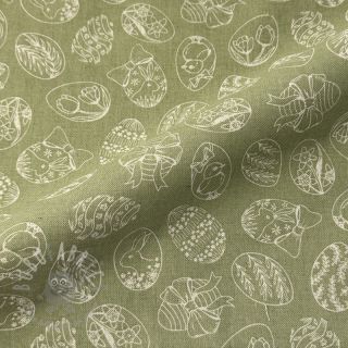 Dekorativno blago Linenlook premium Easter Egg Tale