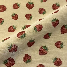 Dekorativno blago GOBELIN premium Strawberry Sweet Joy