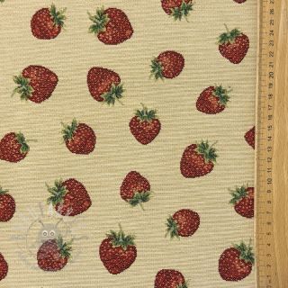 Dekorativno blago GOBELIN premium Strawberry Sweet Joy