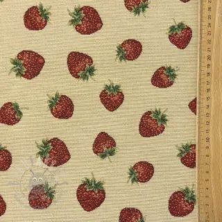 Dekorativno blago GOBELIN premium Strawberry Sweet Joy