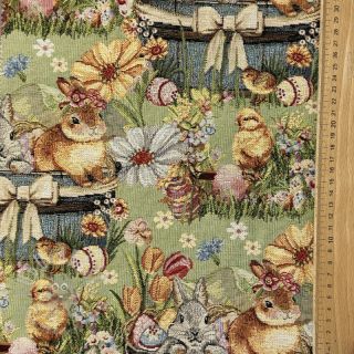 Dekorativno blago GOBELIN premium Playful Easter Scene