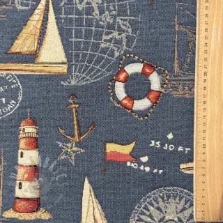 Dekorativno blago GOBELIN premium Coast Lighthouse Sea