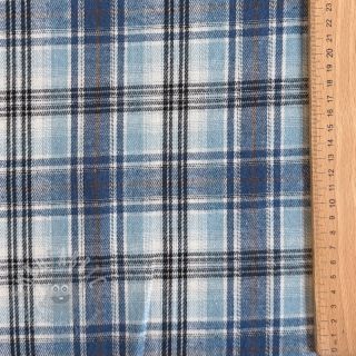 Viscose Scottish Check YARN DYED BRUSHED Ria