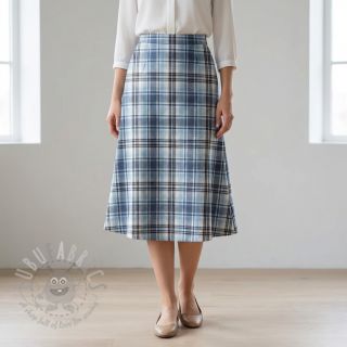 Viscose Scottish Check YARN DYED BRUSHED Ria