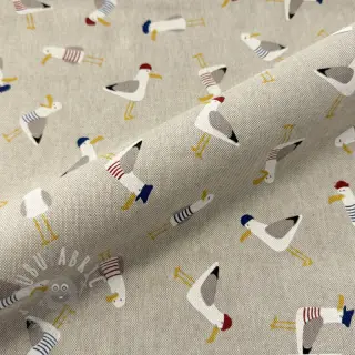 Dekorativno blago Linenlook premium Seagull dress up