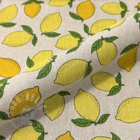 Dekorativno blago Linenlook premium Sunny Lemon Fruit