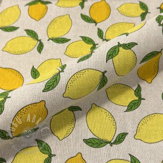 Dekorativno blago Linenlook premium Sunny Lemon Fruit