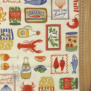 Dekorativno blago Mediterranean Vibe digital print