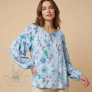 Viskoza RADIANCE Flowers Wendy digital print